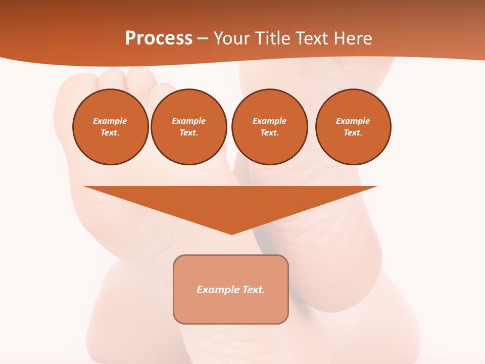 Spa Fresh Foot PowerPoint Template