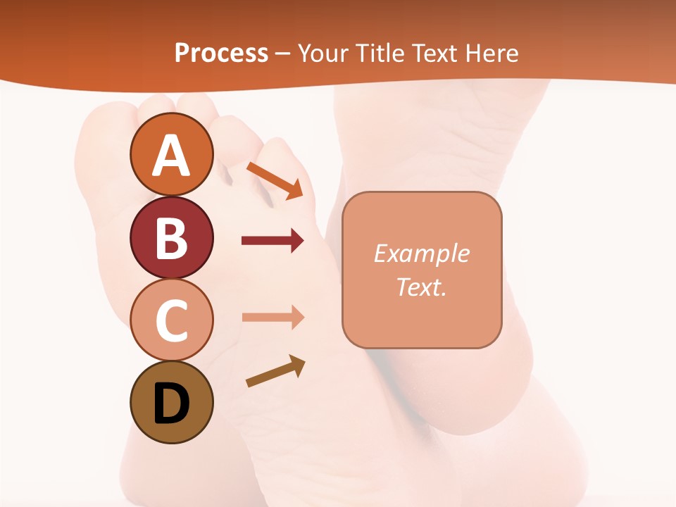Spa Fresh Foot PowerPoint Template