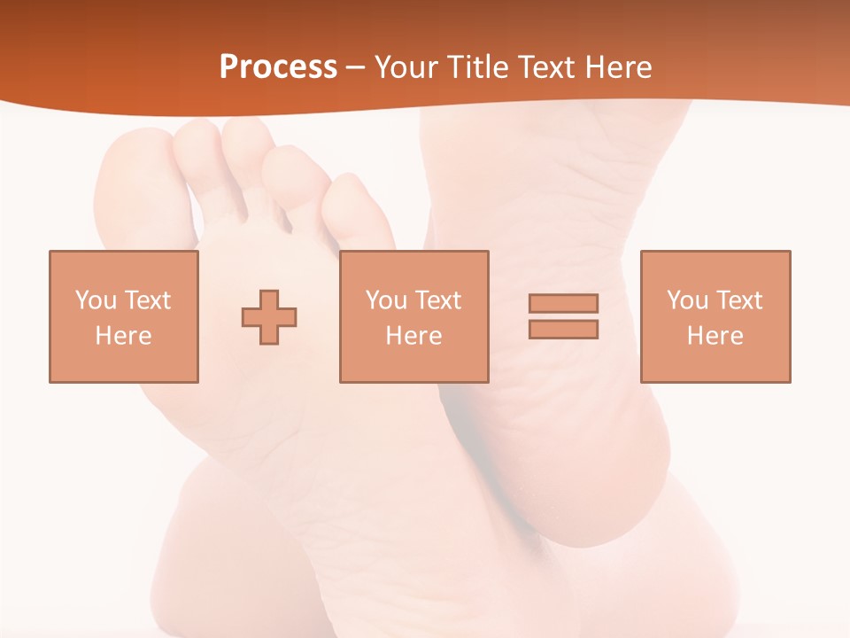Spa Fresh Foot PowerPoint Template
