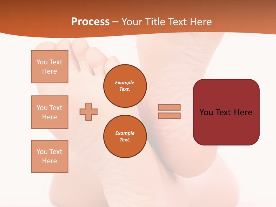 Spa Fresh Foot PowerPoint Template