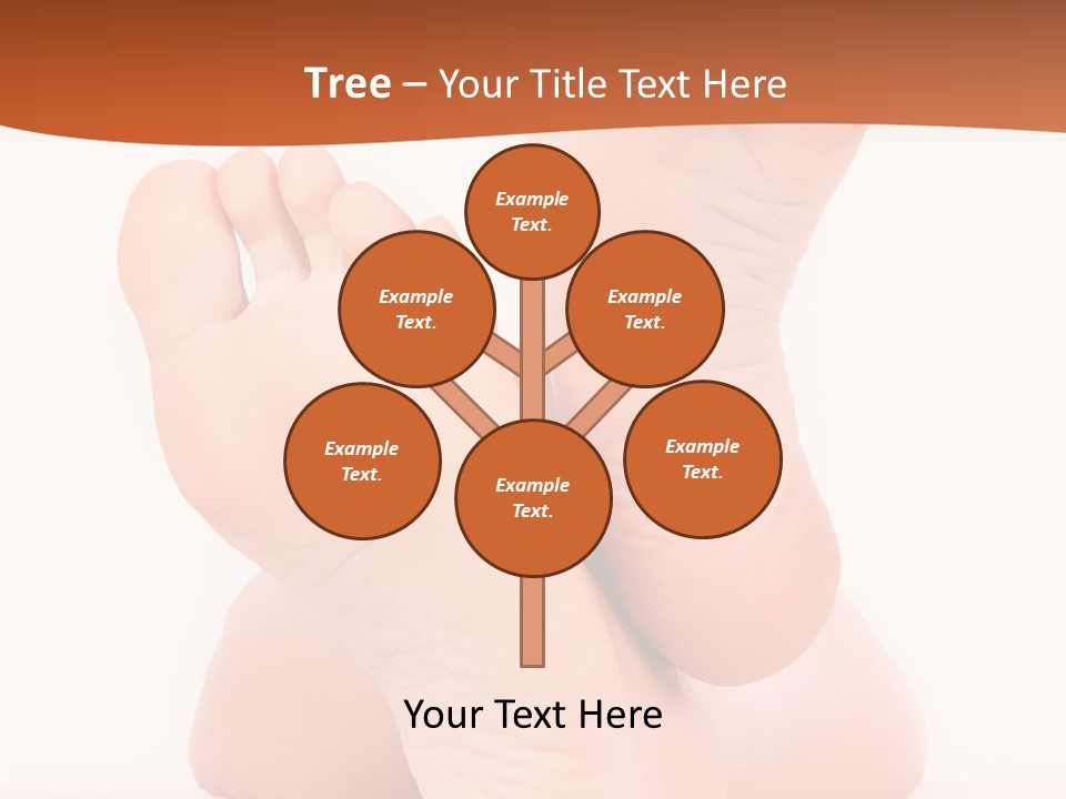 Spa Fresh Foot PowerPoint Template
