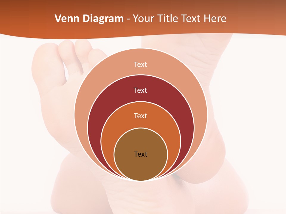 Spa Fresh Foot PowerPoint Template