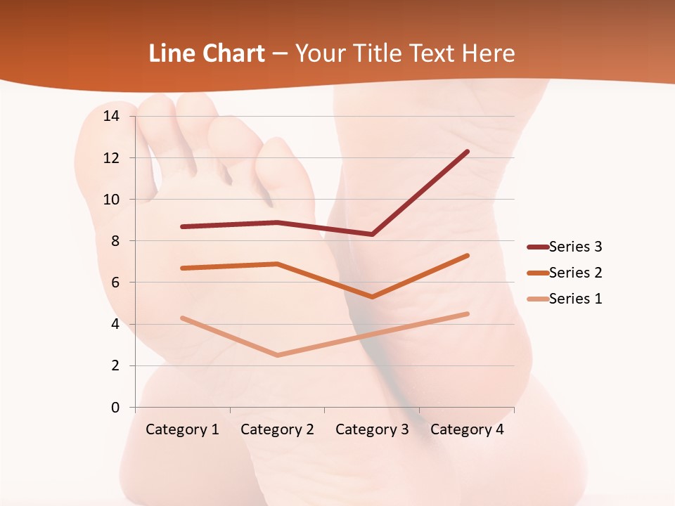 Spa Fresh Foot PowerPoint Template