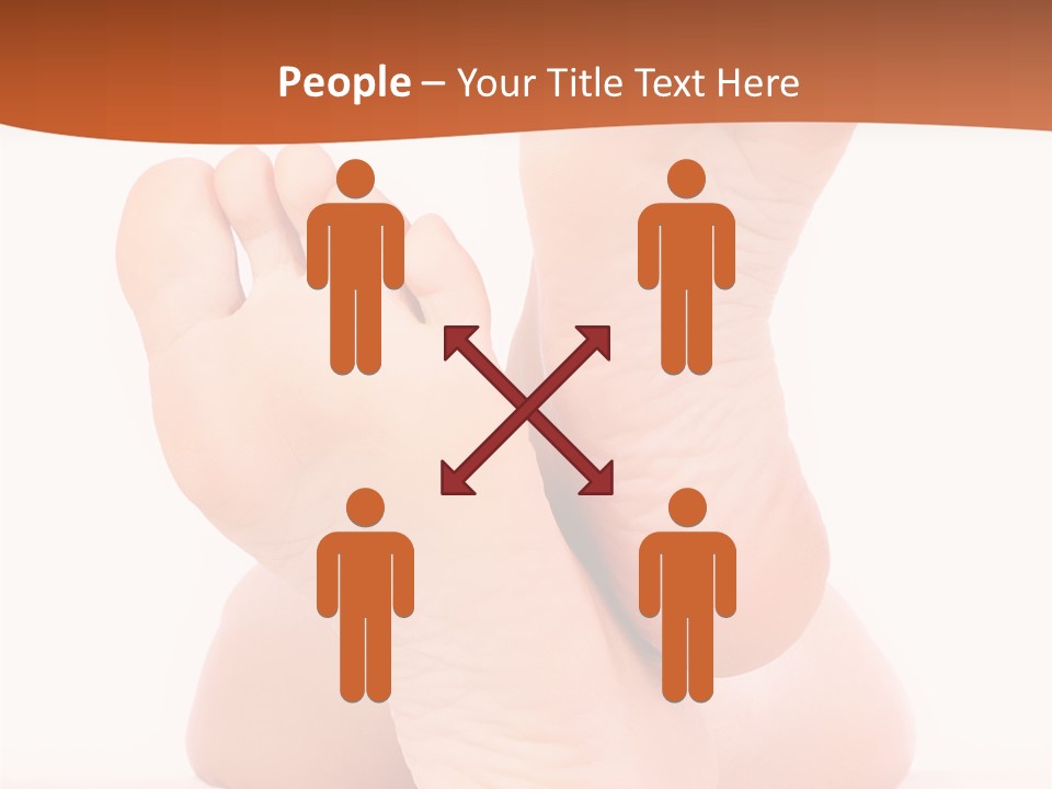 Spa Fresh Foot PowerPoint Template