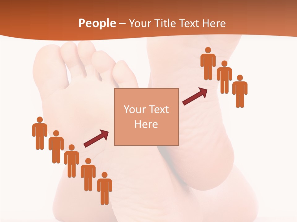 Spa Fresh Foot PowerPoint Template