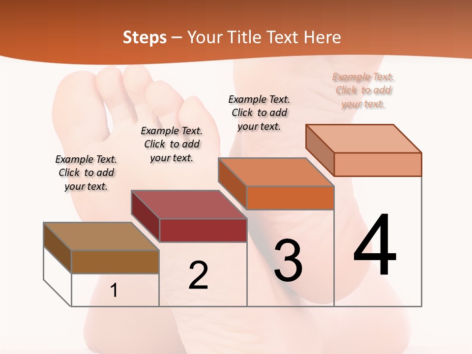 Spa Fresh Foot PowerPoint Template