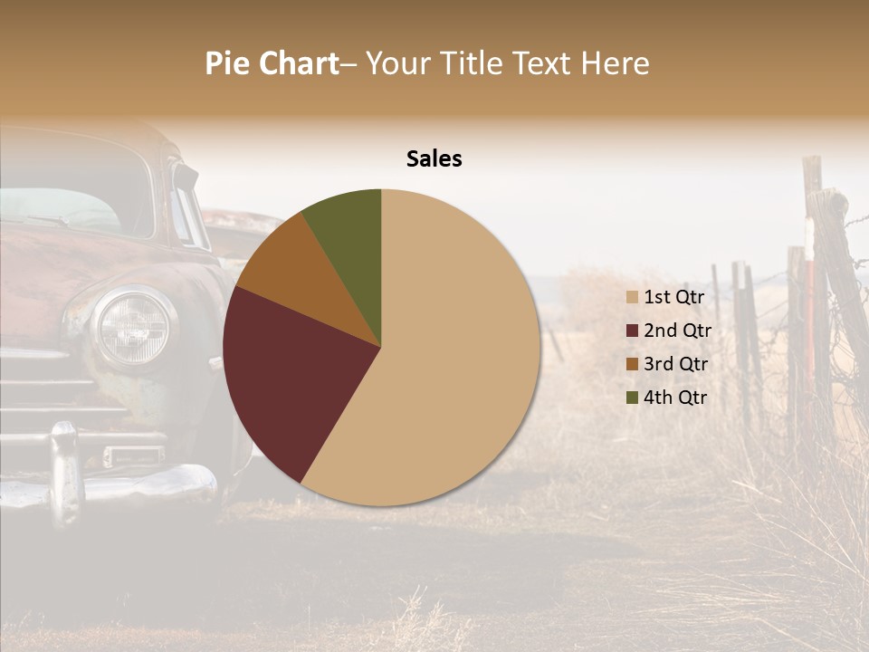 Lost Two Rusty PowerPoint Template
