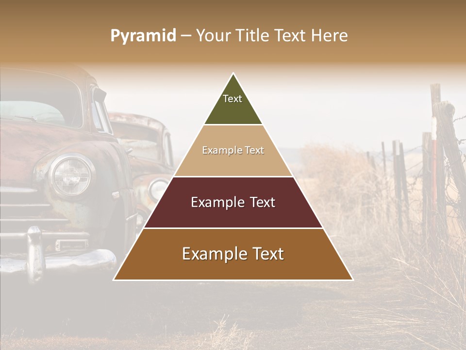 Lost Two Rusty PowerPoint Template