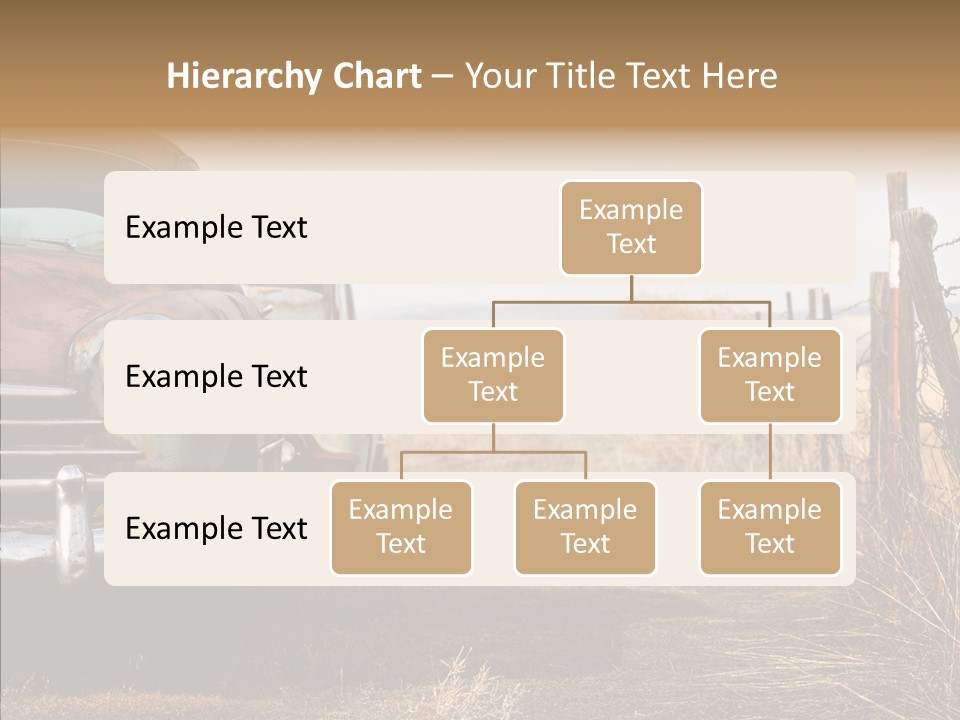 Lost Two Rusty PowerPoint Template