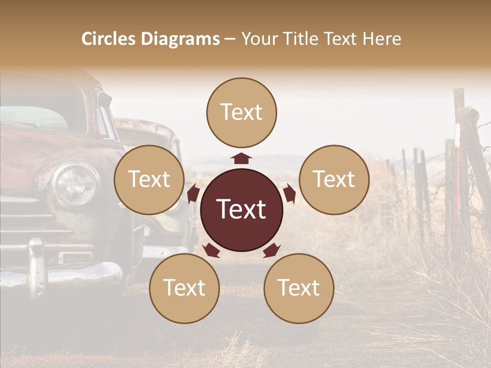 Lost Two Rusty PowerPoint Template