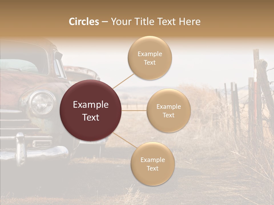 Lost Two Rusty PowerPoint Template