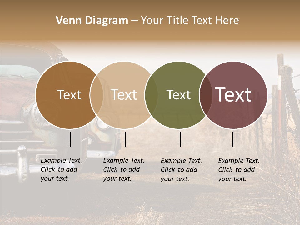 Lost Two Rusty PowerPoint Template