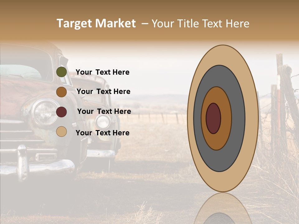 Lost Two Rusty PowerPoint Template