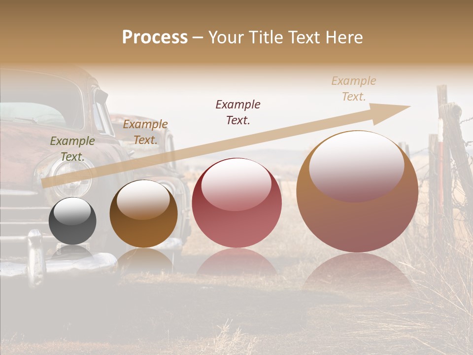 Lost Two Rusty PowerPoint Template