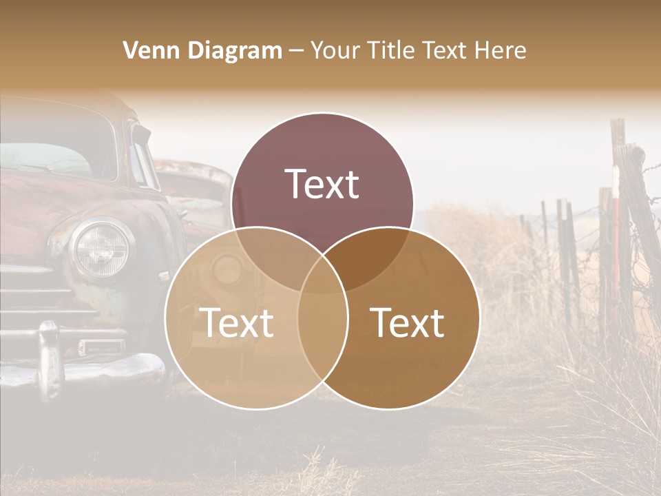 Lost Two Rusty PowerPoint Template