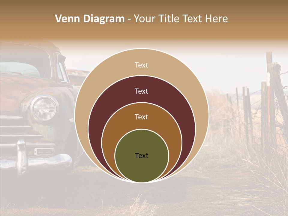 Lost Two Rusty PowerPoint Template