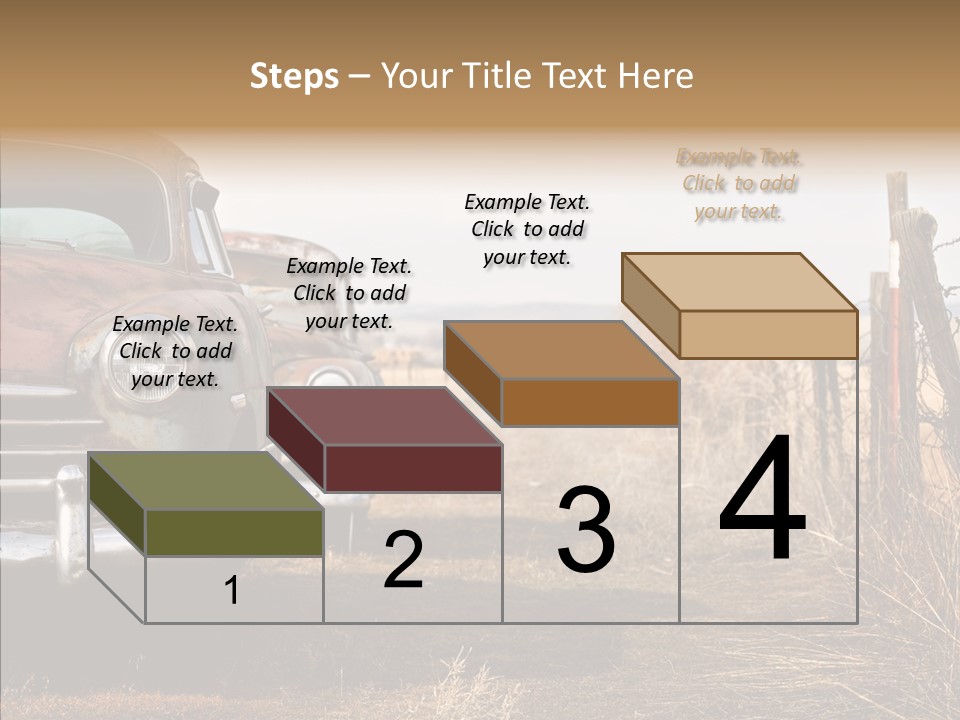 Lost Two Rusty PowerPoint Template