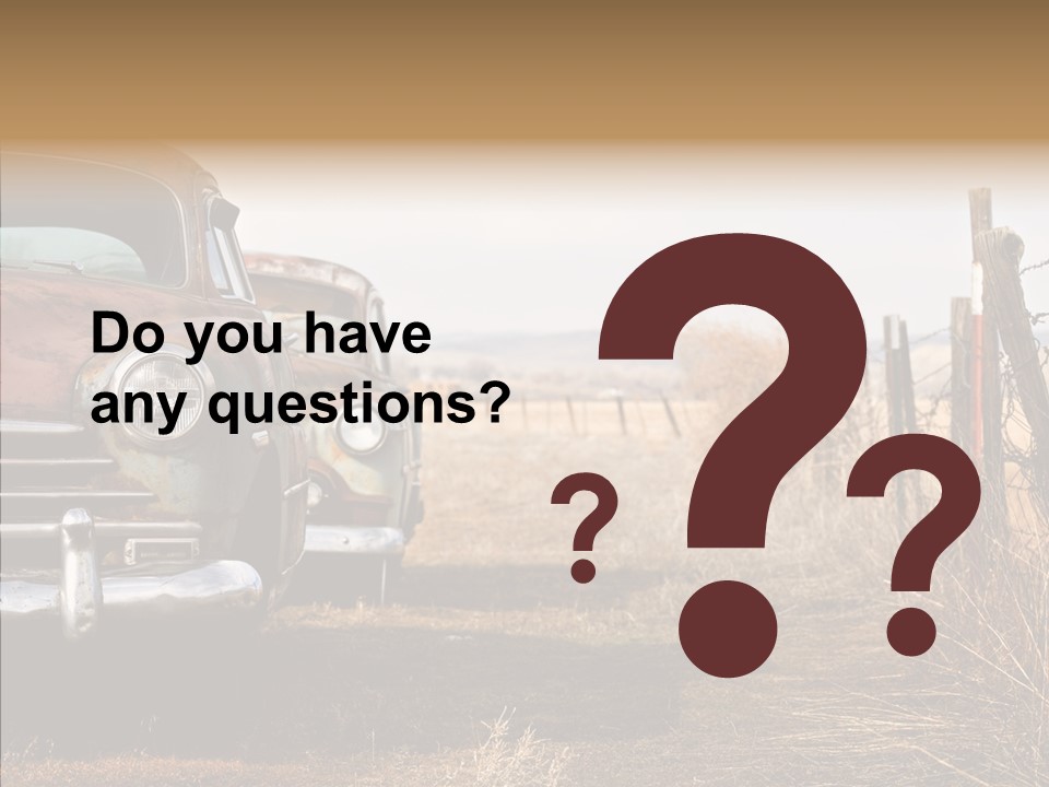 Lost Two Rusty PowerPoint Template