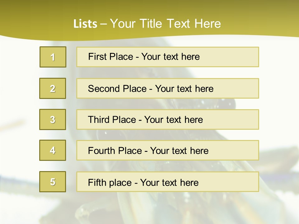 Tasty Delicious Meal PowerPoint Template