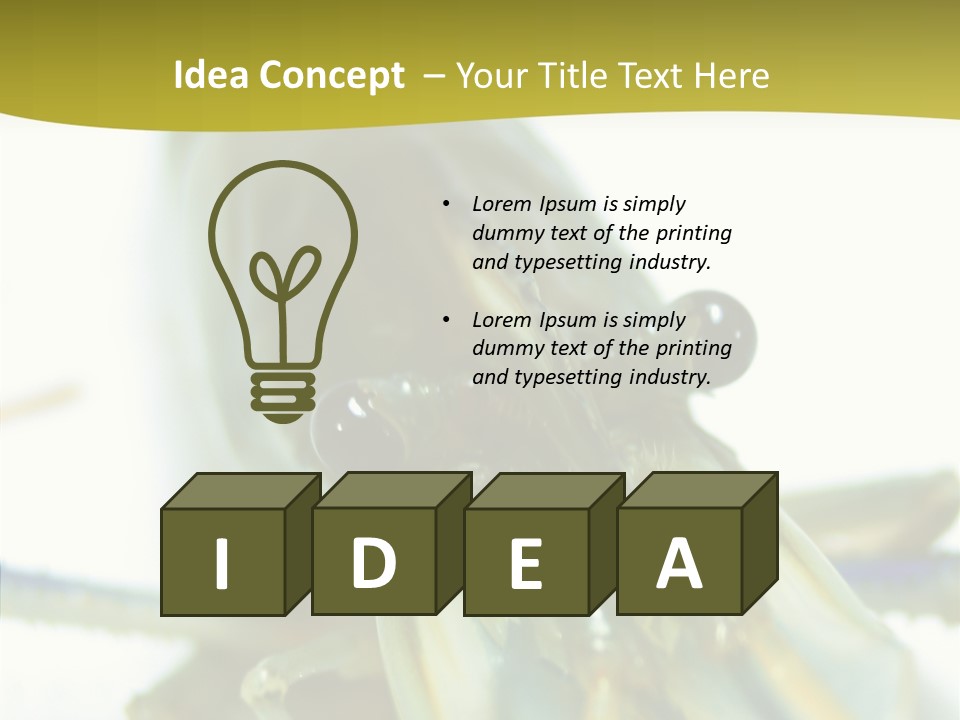 Tasty Delicious Meal PowerPoint Template