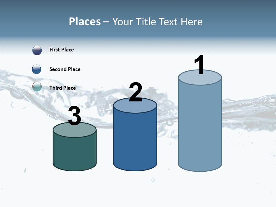 Tub Sink Thirst PowerPoint Template