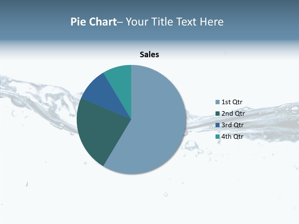 Tub Sink Thirst PowerPoint Template