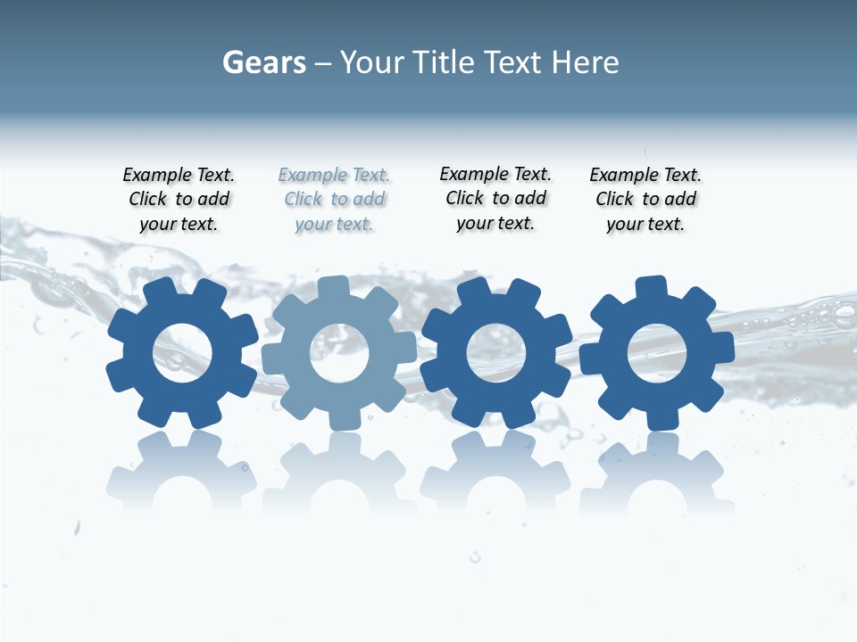 Tub Sink Thirst PowerPoint Template