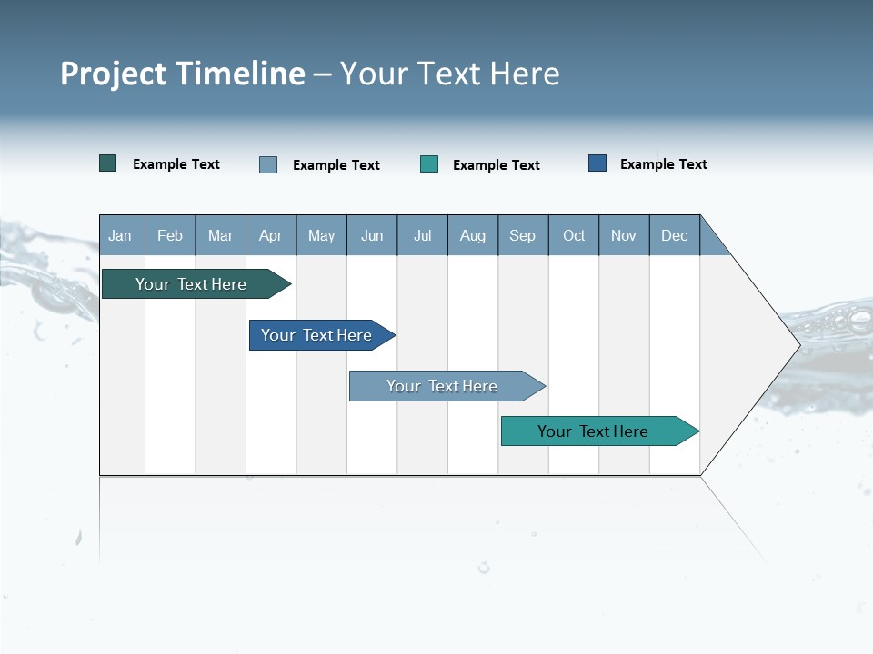 Tub Sink Thirst PowerPoint Template