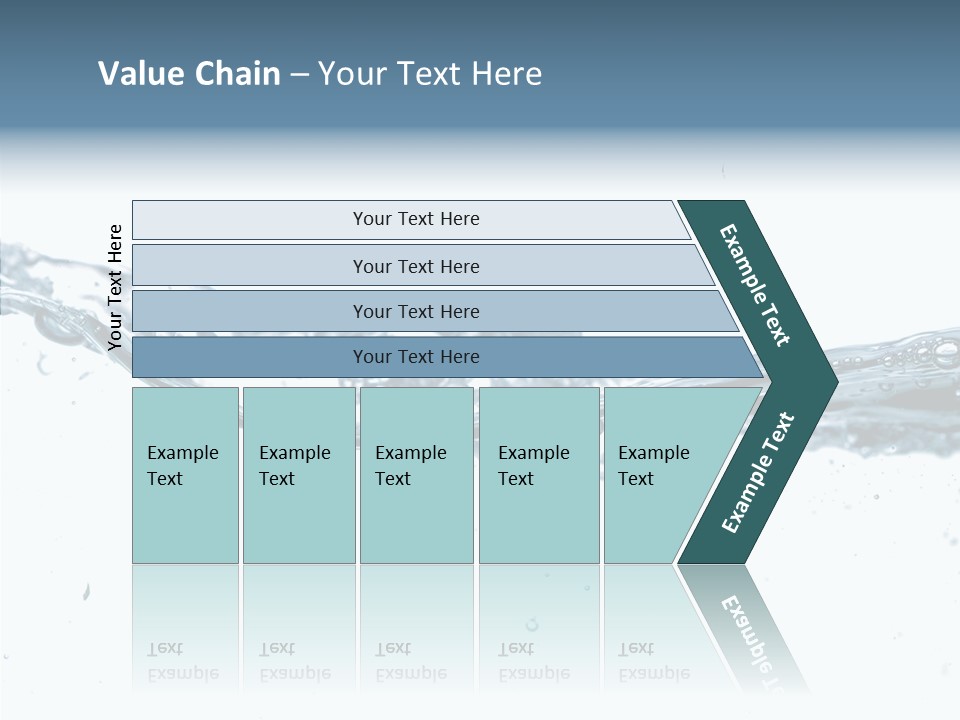Tub Sink Thirst PowerPoint Template