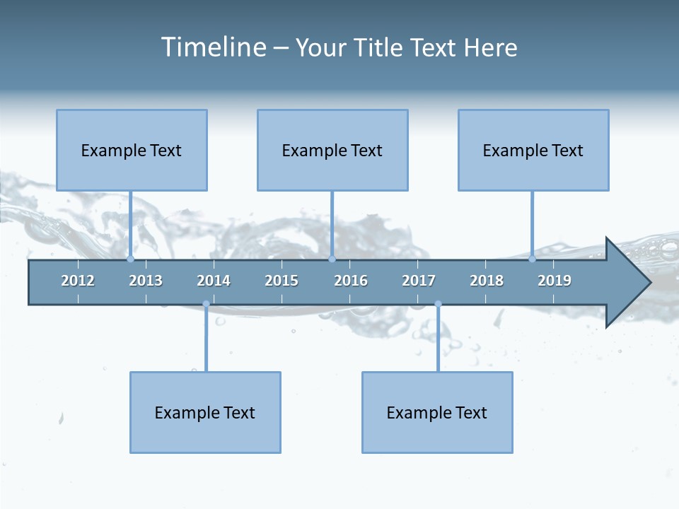 Tub Sink Thirst PowerPoint Template