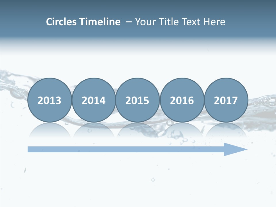 Tub Sink Thirst PowerPoint Template