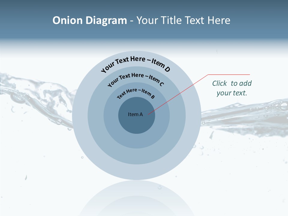Tub Sink Thirst PowerPoint Template