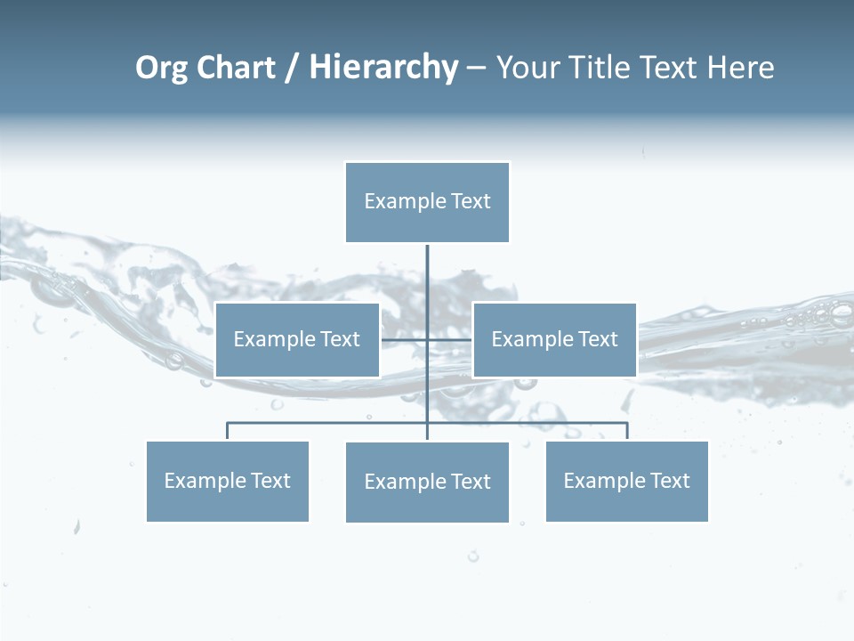 Tub Sink Thirst PowerPoint Template