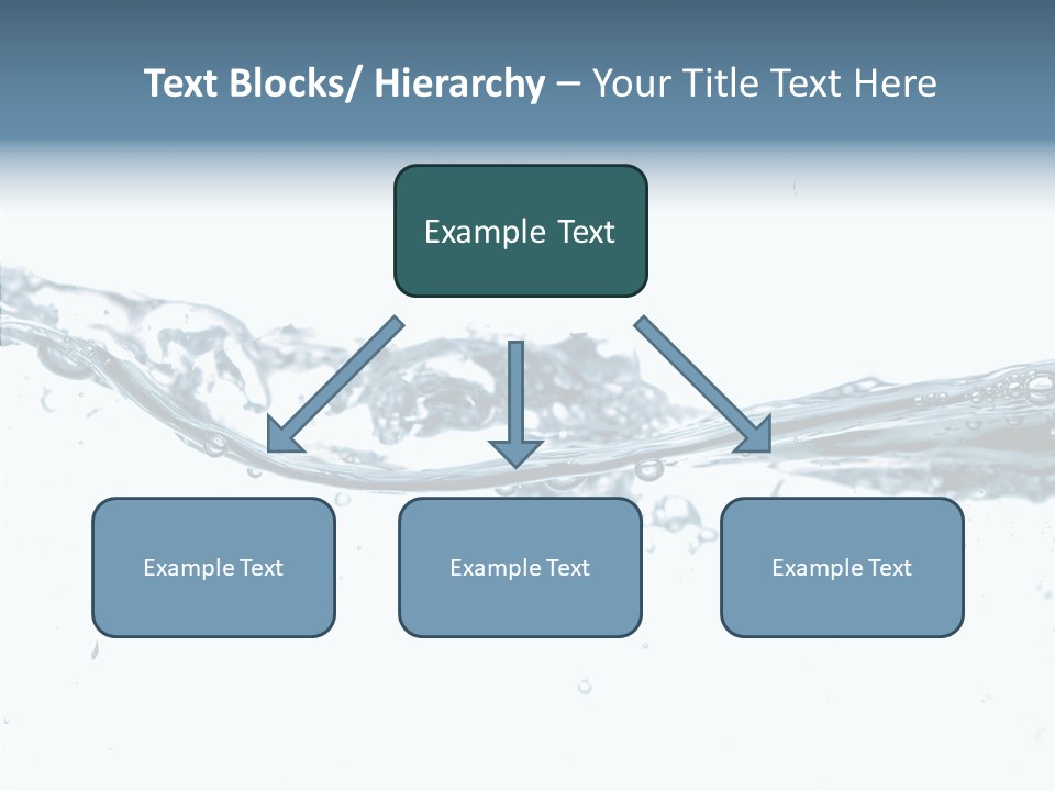 Tub Sink Thirst PowerPoint Template