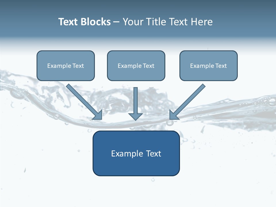 Tub Sink Thirst PowerPoint Template