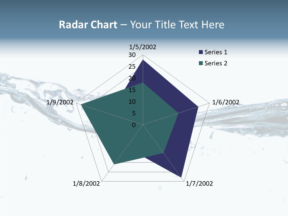 Tub Sink Thirst PowerPoint Template
