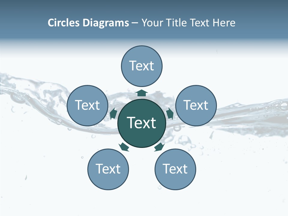 Tub Sink Thirst PowerPoint Template