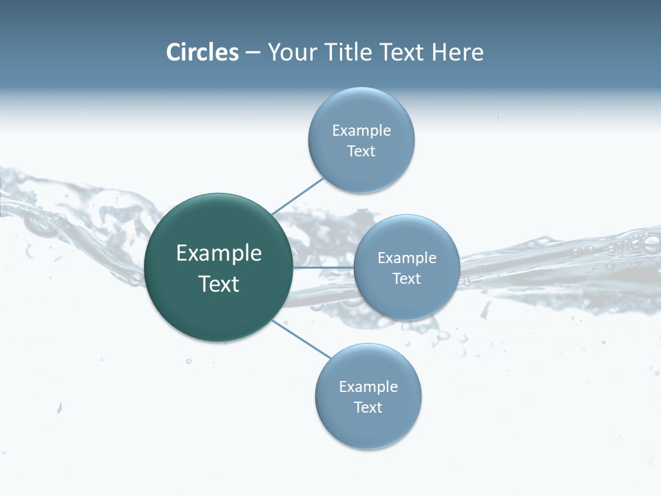 Tub Sink Thirst PowerPoint Template