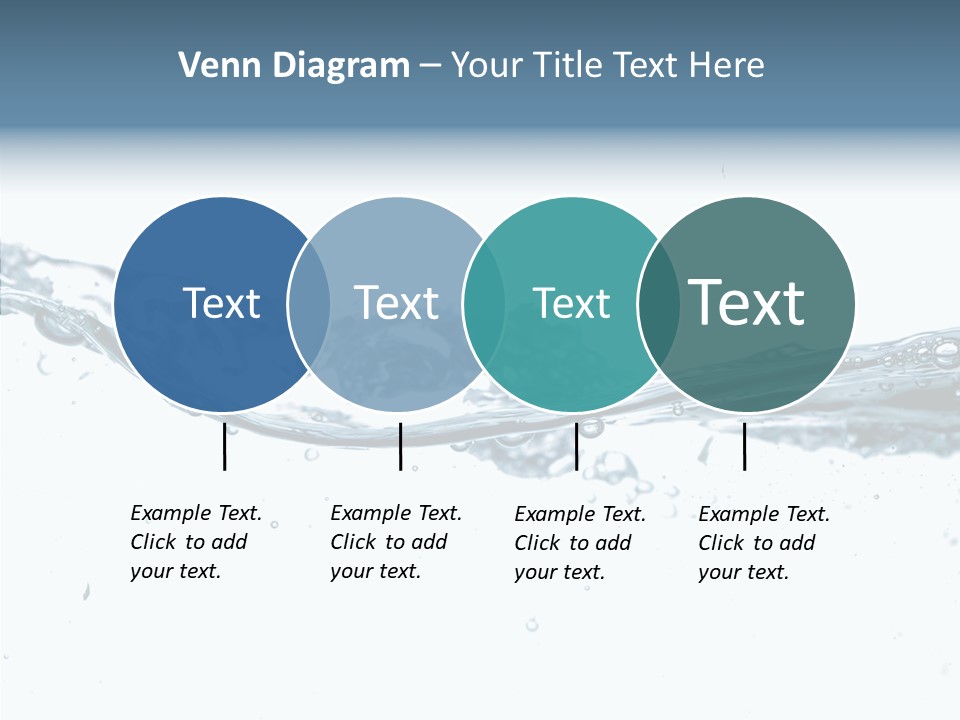 Tub Sink Thirst PowerPoint Template