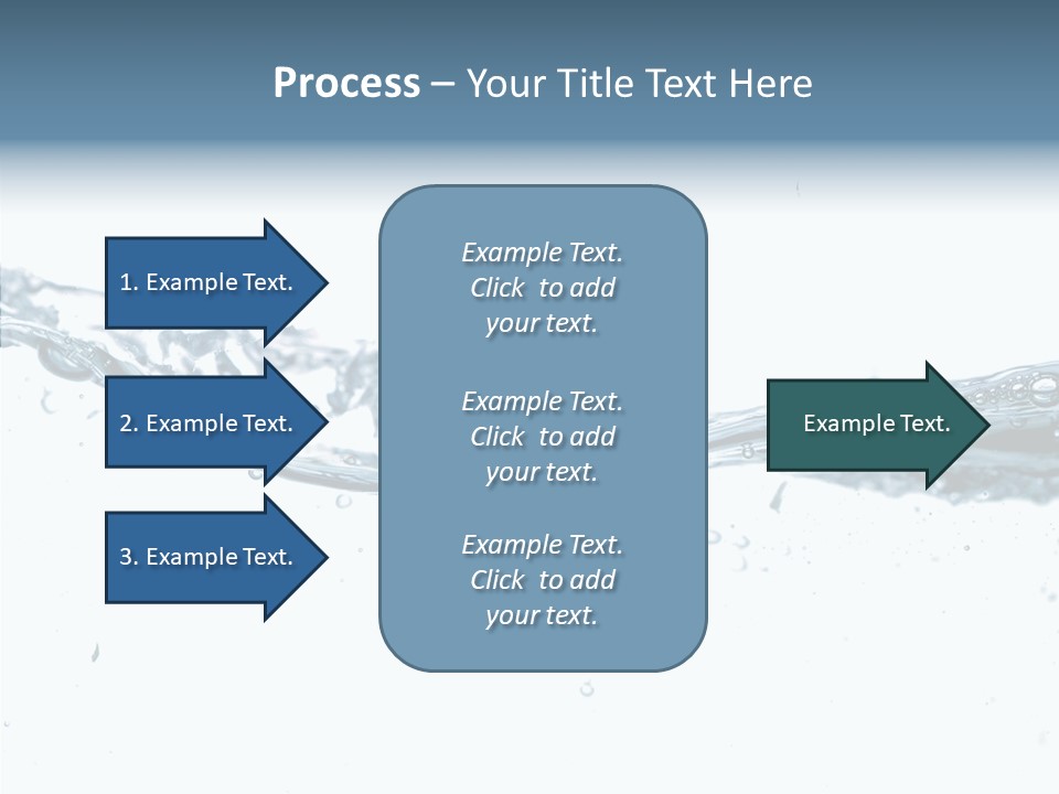 Tub Sink Thirst PowerPoint Template