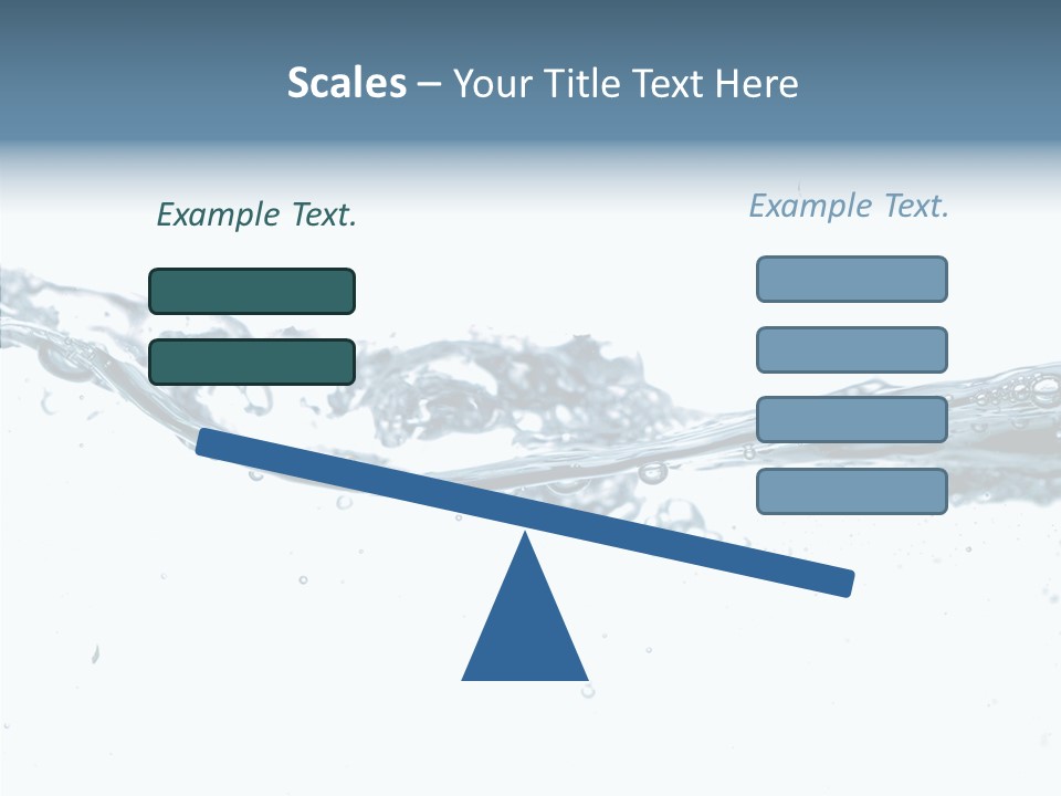 Tub Sink Thirst PowerPoint Template