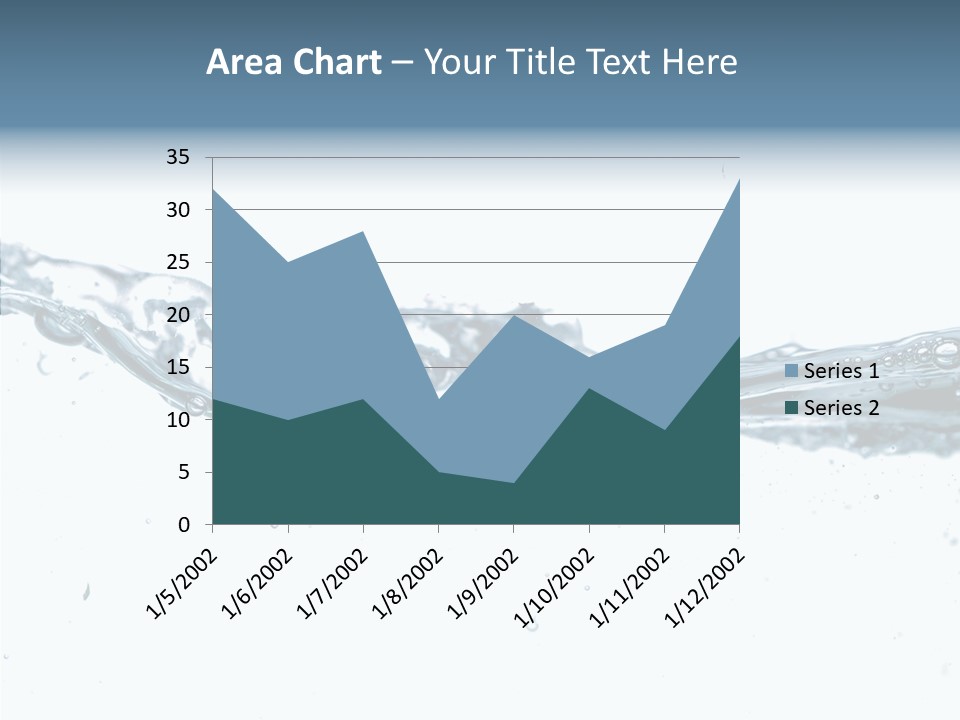 Tub Sink Thirst PowerPoint Template