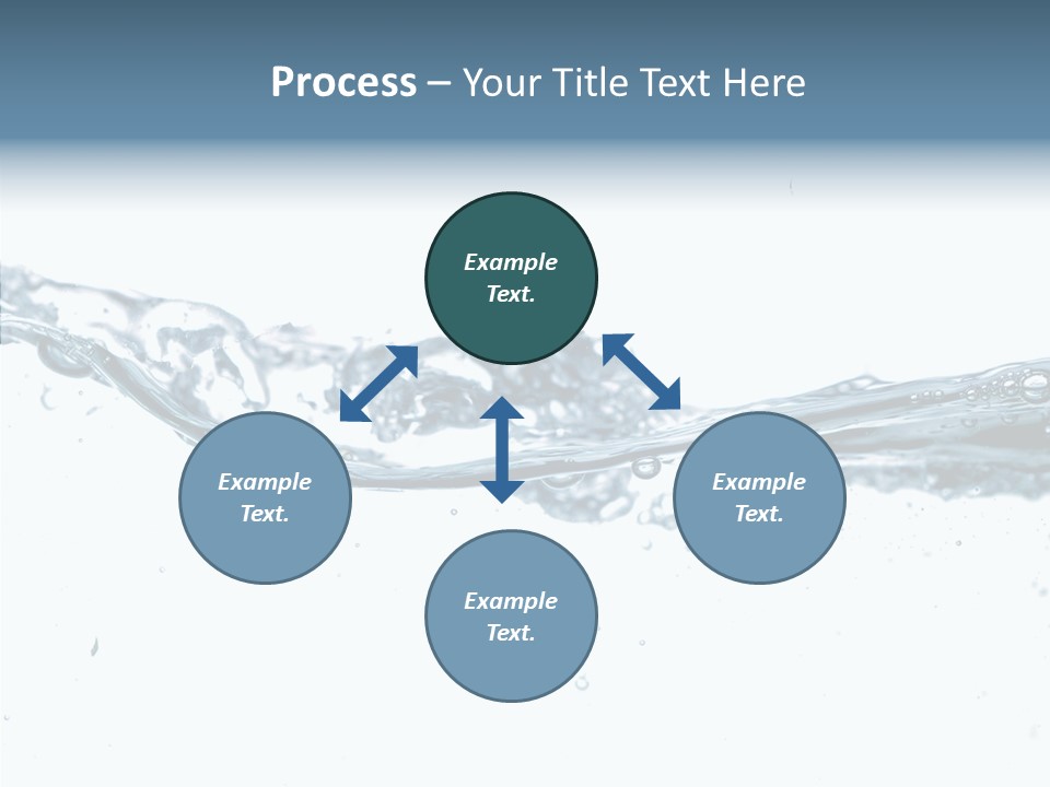 Tub Sink Thirst PowerPoint Template