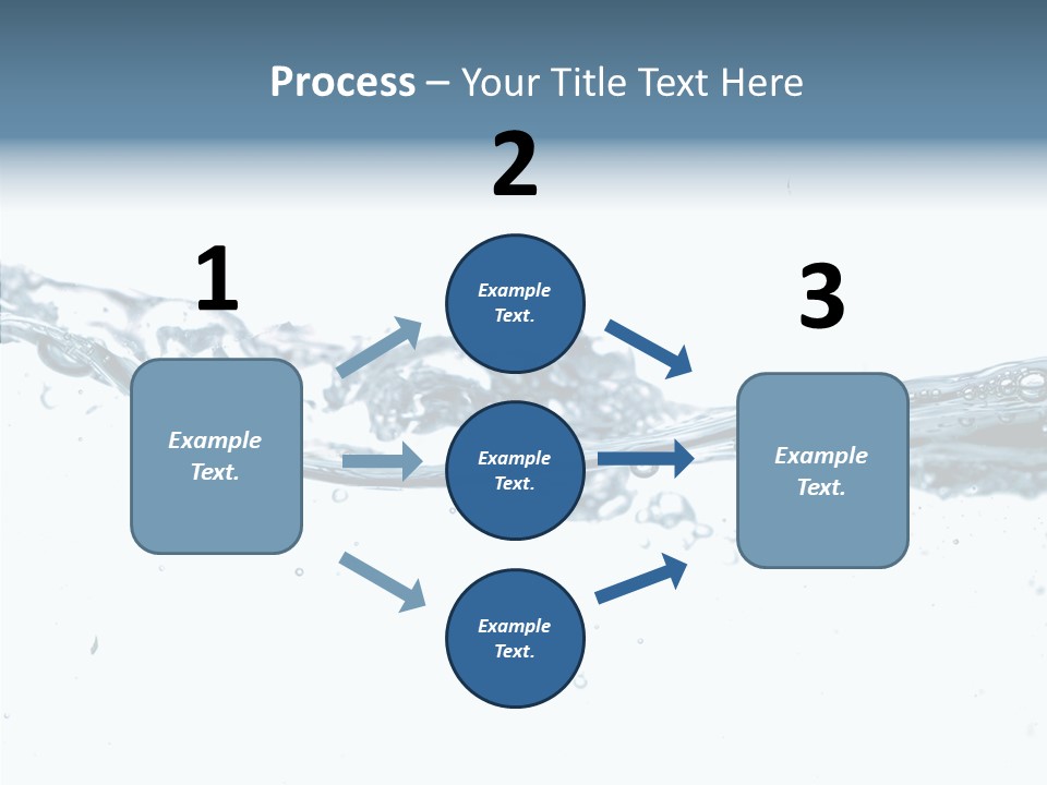 Tub Sink Thirst PowerPoint Template