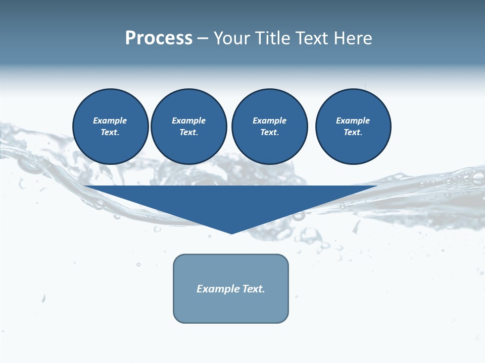 Tub Sink Thirst PowerPoint Template