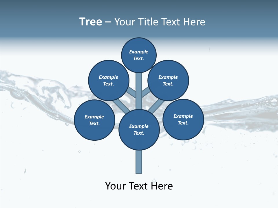 Tub Sink Thirst PowerPoint Template