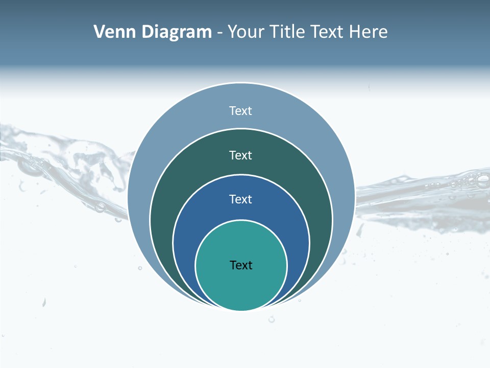 Tub Sink Thirst PowerPoint Template