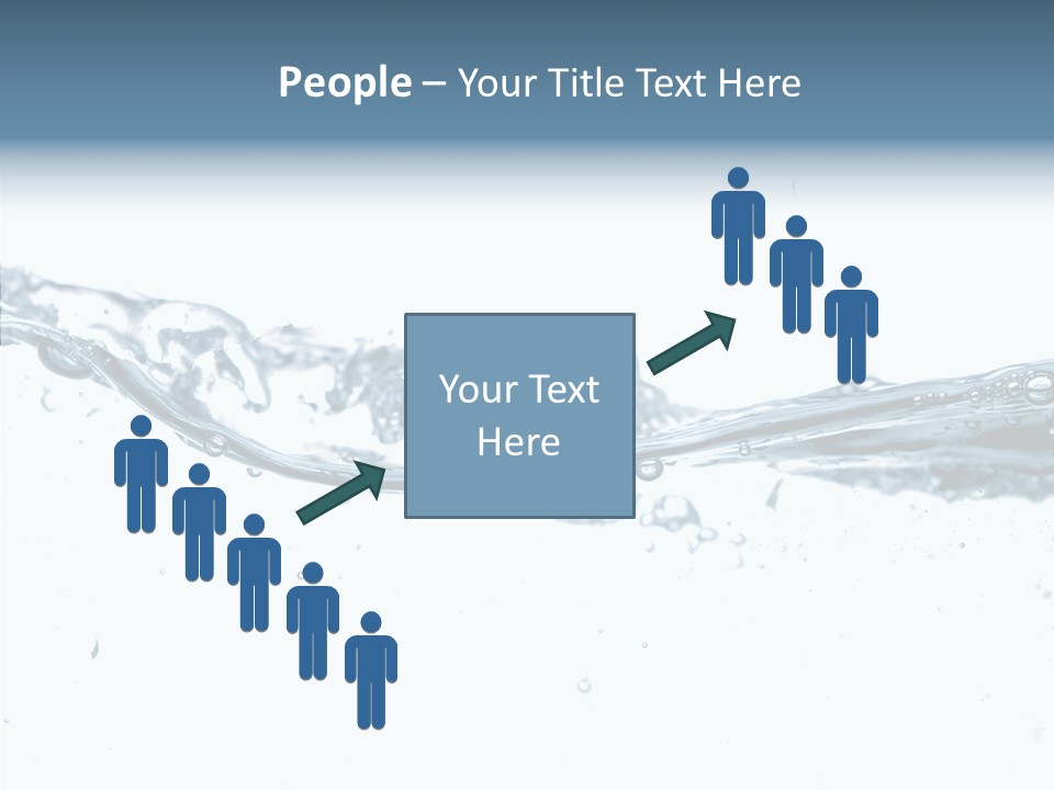 Tub Sink Thirst PowerPoint Template