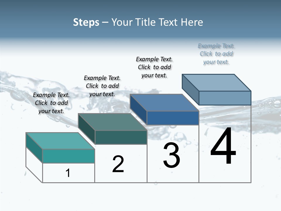 Tub Sink Thirst PowerPoint Template