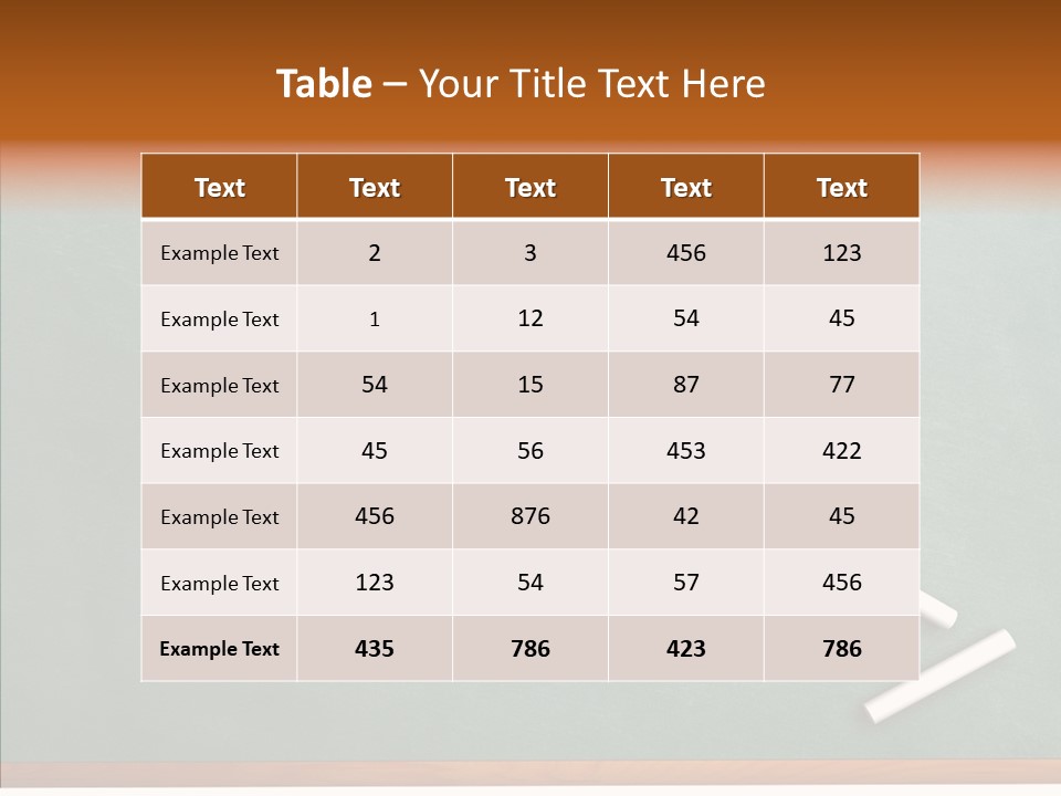 Reminder University Math PowerPoint Template